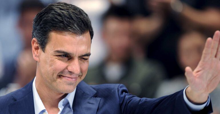 Imagen del líder del PSOE, Pedro Sánchez