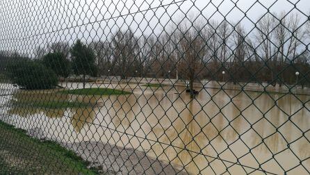 Inundiaciones en el Ribera Sur de Palencia