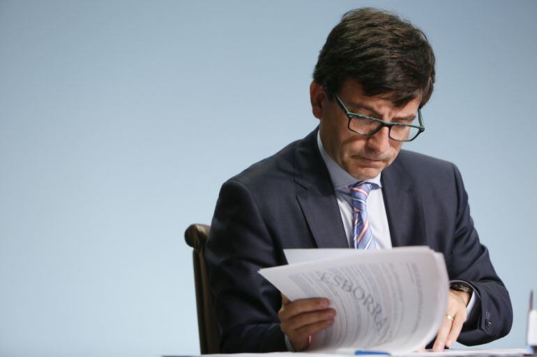 El ministre portaveu, Jordi Cinca, ahir.