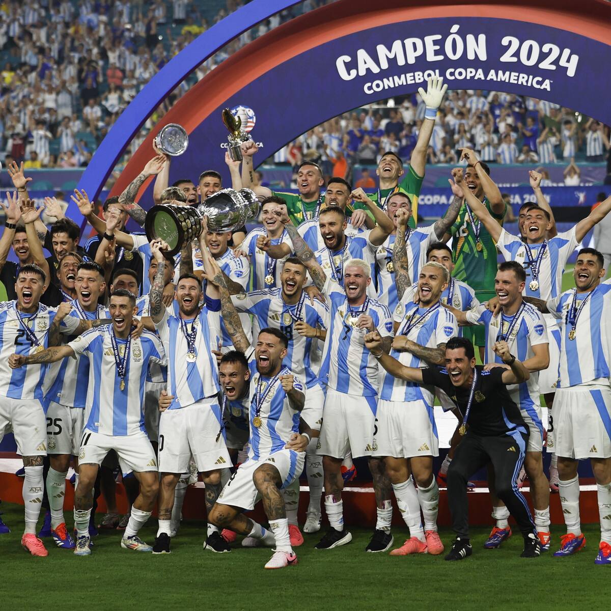 Argentina acaba en la prórroga con Colombia y logra su decimosexta Copa América: Messi ya tiene su 'Triple Corona'