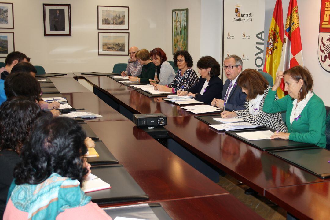 Reunión de la Comisión Territorial contra la Violencia de Género.