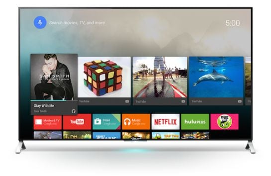 Android TV en una Sony Bravia