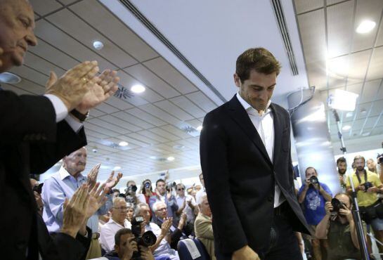 Iker Casillas, en el Palco de Honor