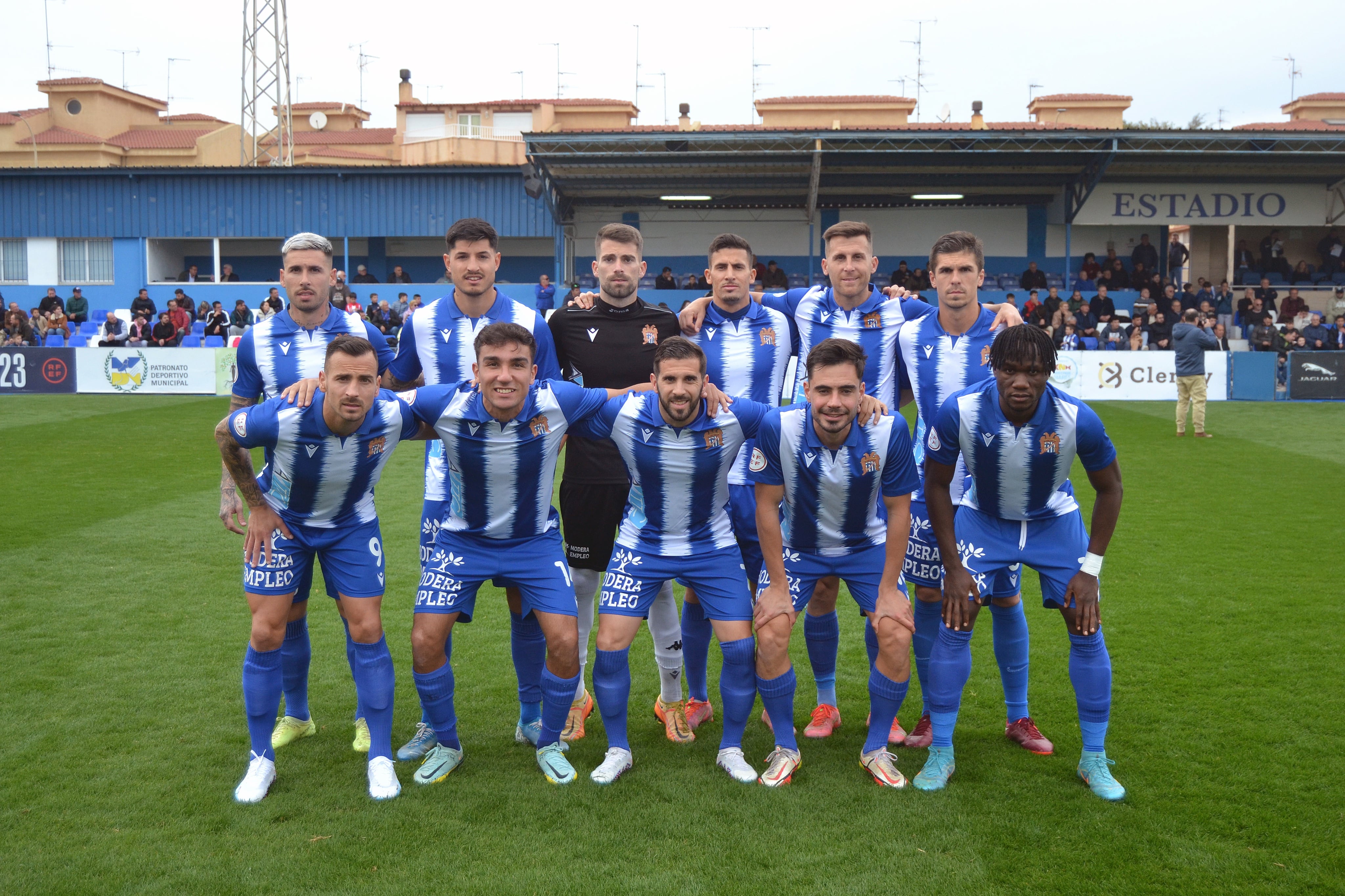 Once inicial del Águilas FC 22/23