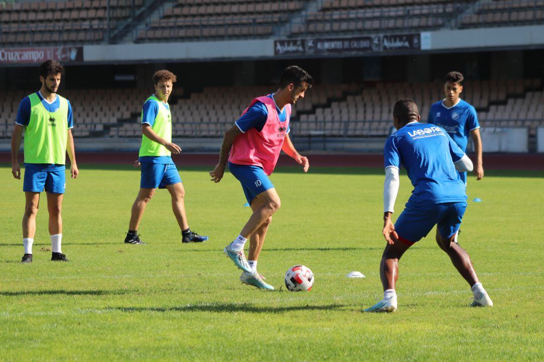 Entrenamiento del Xerez DFC (archivo)