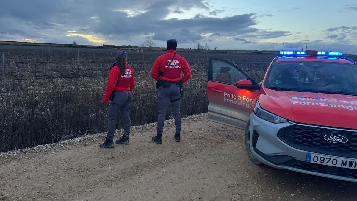 Hallado el cadáver del hombre desaparecido en Olite el 31 de diciembre