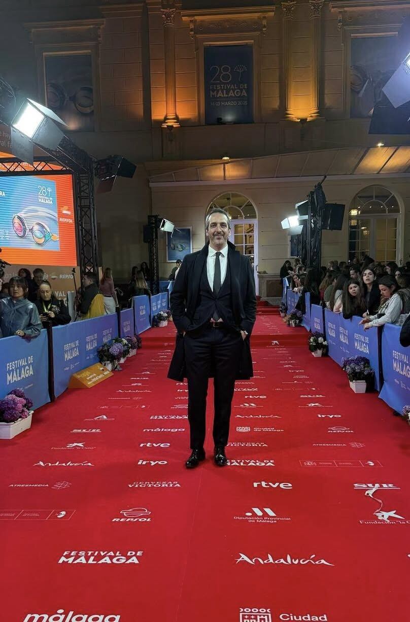 Javier, llegando al festival