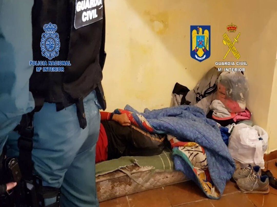 Operación conjunta de Policía Nacional y Guardia Civil contra la trata de seres humanos para explotación laboral