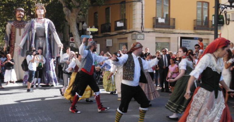 Actos de celebración del 9 d´Octubre en Dénia.