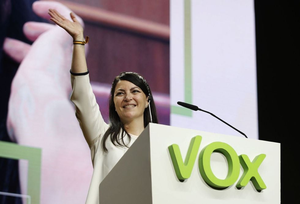 La diputada de Vox por Granada, Macarena Olona