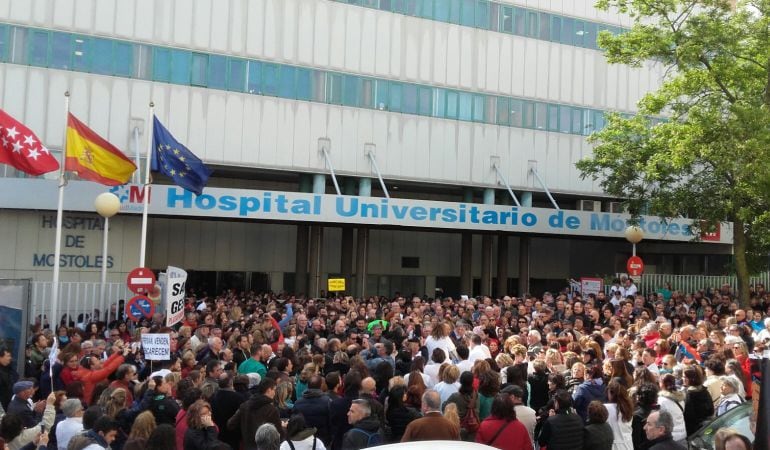 Foto de archivo del Hospital Universitario de Móstoles