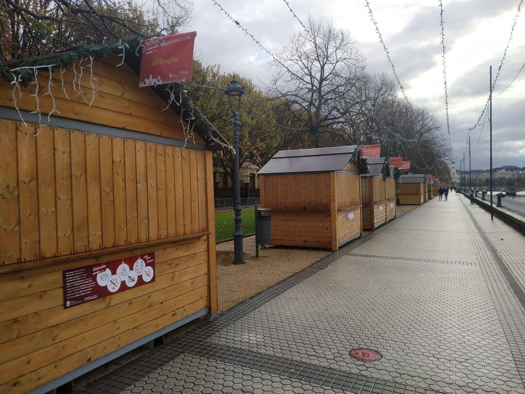 El Mercado de Navidad abre con un completo protocolo de seguridad 