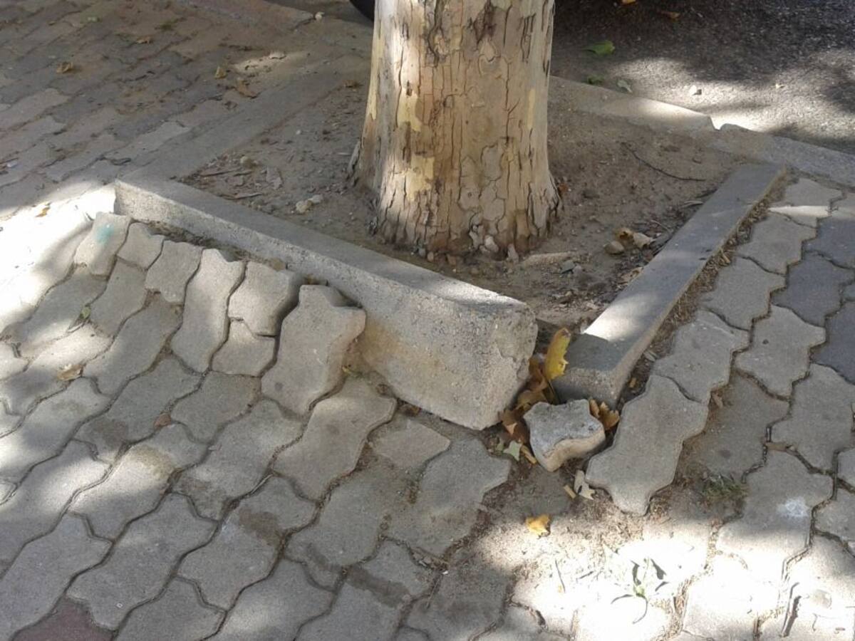 A punto la reparación de aceras en Cardenal Cisneros