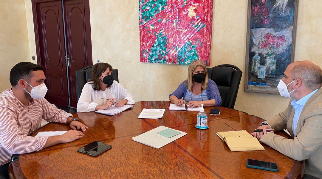 Reunión en el Ayuntamiento de Jerez
