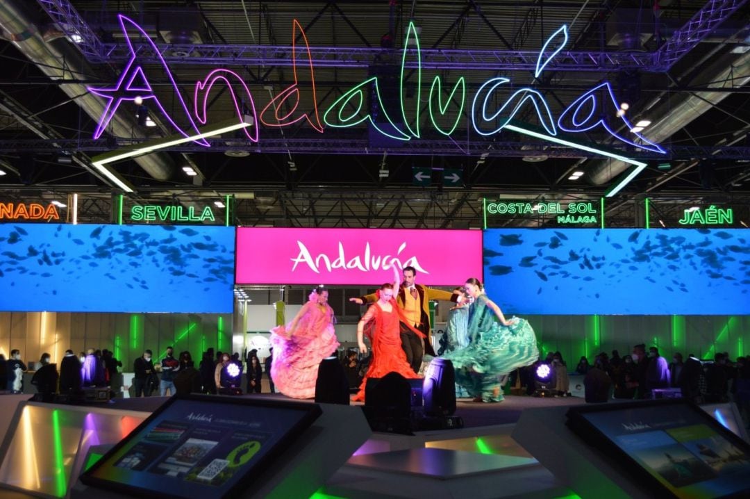 El espacio de Andalucía en Fitur edición 2022