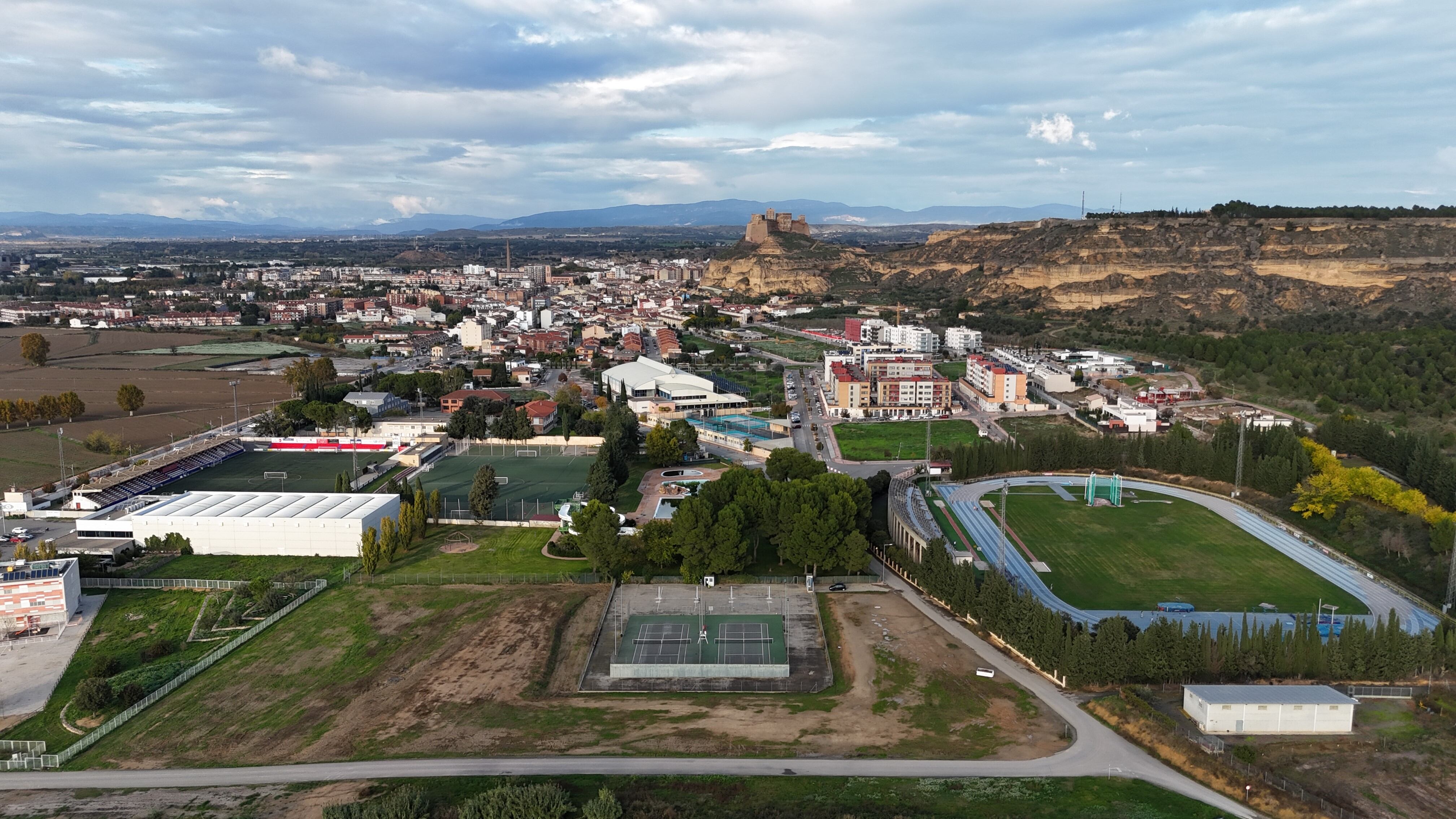 Instalaciones deportivas en Monzón