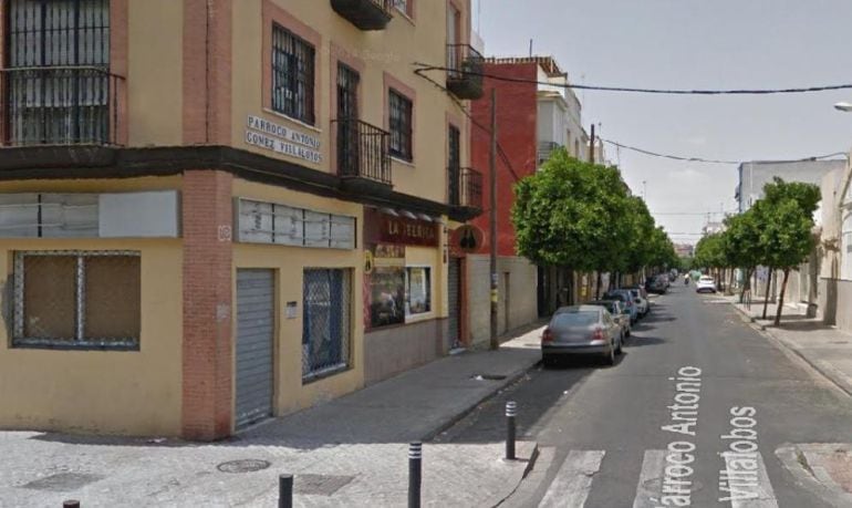 Calle donde ha tenido lugar el accidente laboral que ha costado la vida a un trabajador de 43 años