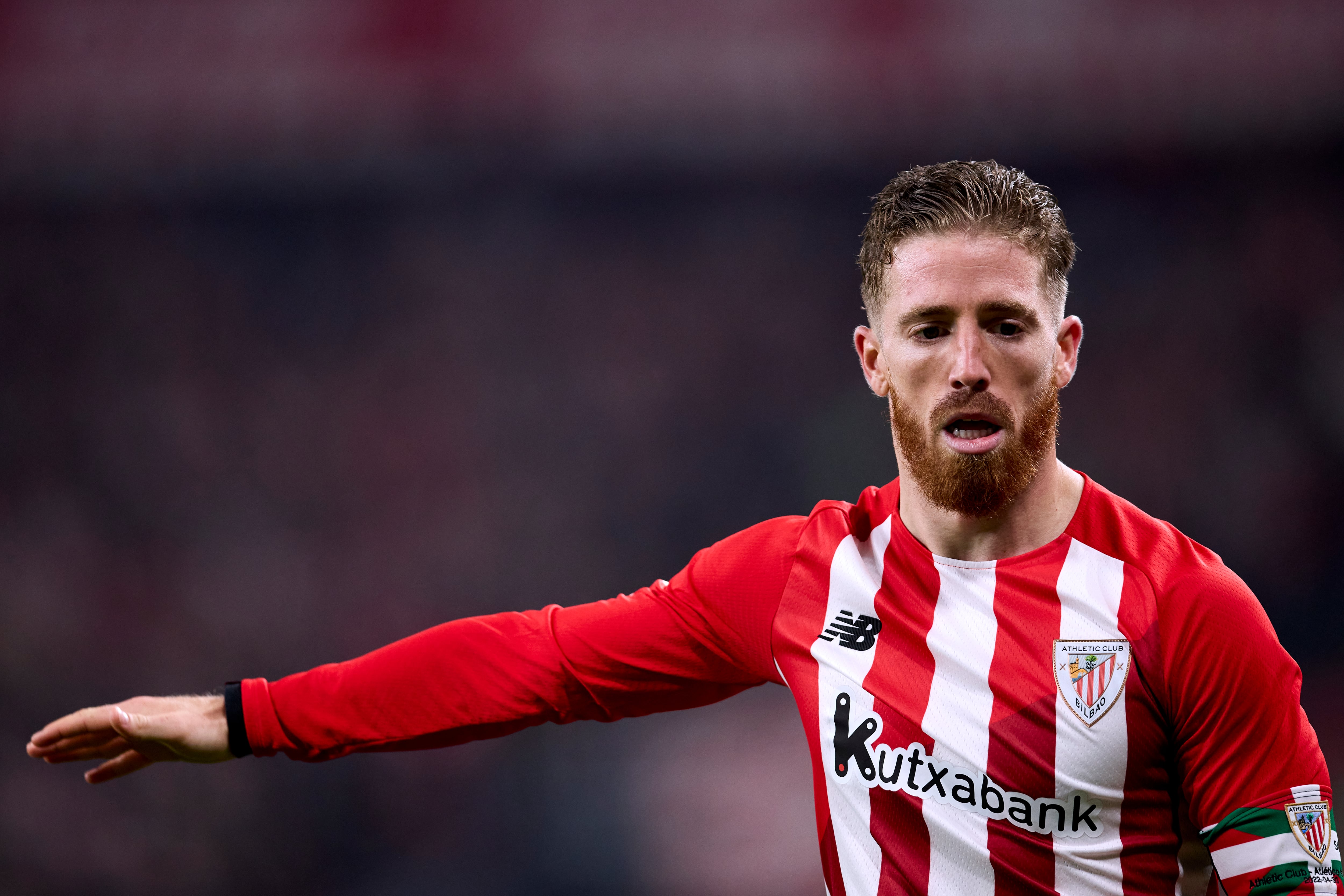 Iker Muniain, durante el partido ante el Atlético de Madrid