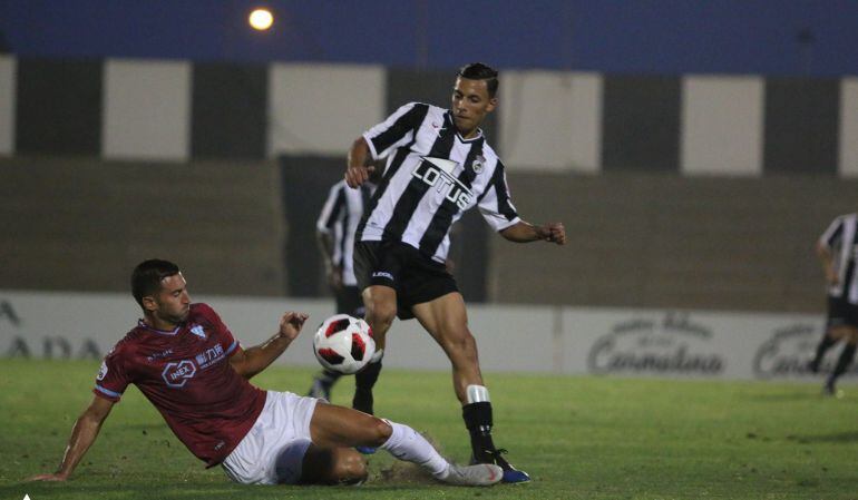 Ahmed durante un partido.