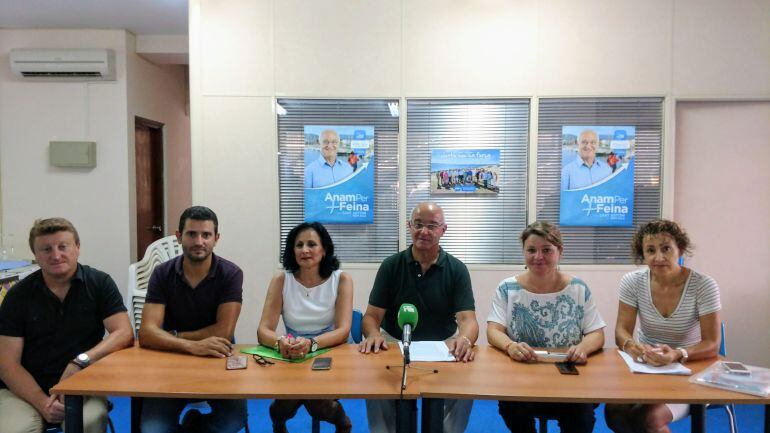 Los representantes Populares de Sant Antoni