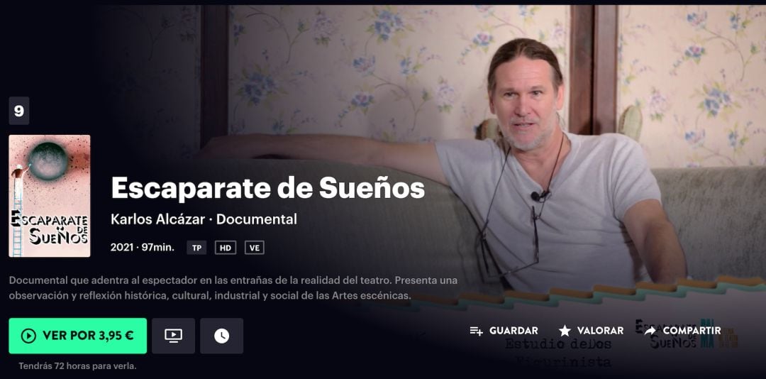 Portada de &#039;Escaparate de Sueños&#039; en Filmin