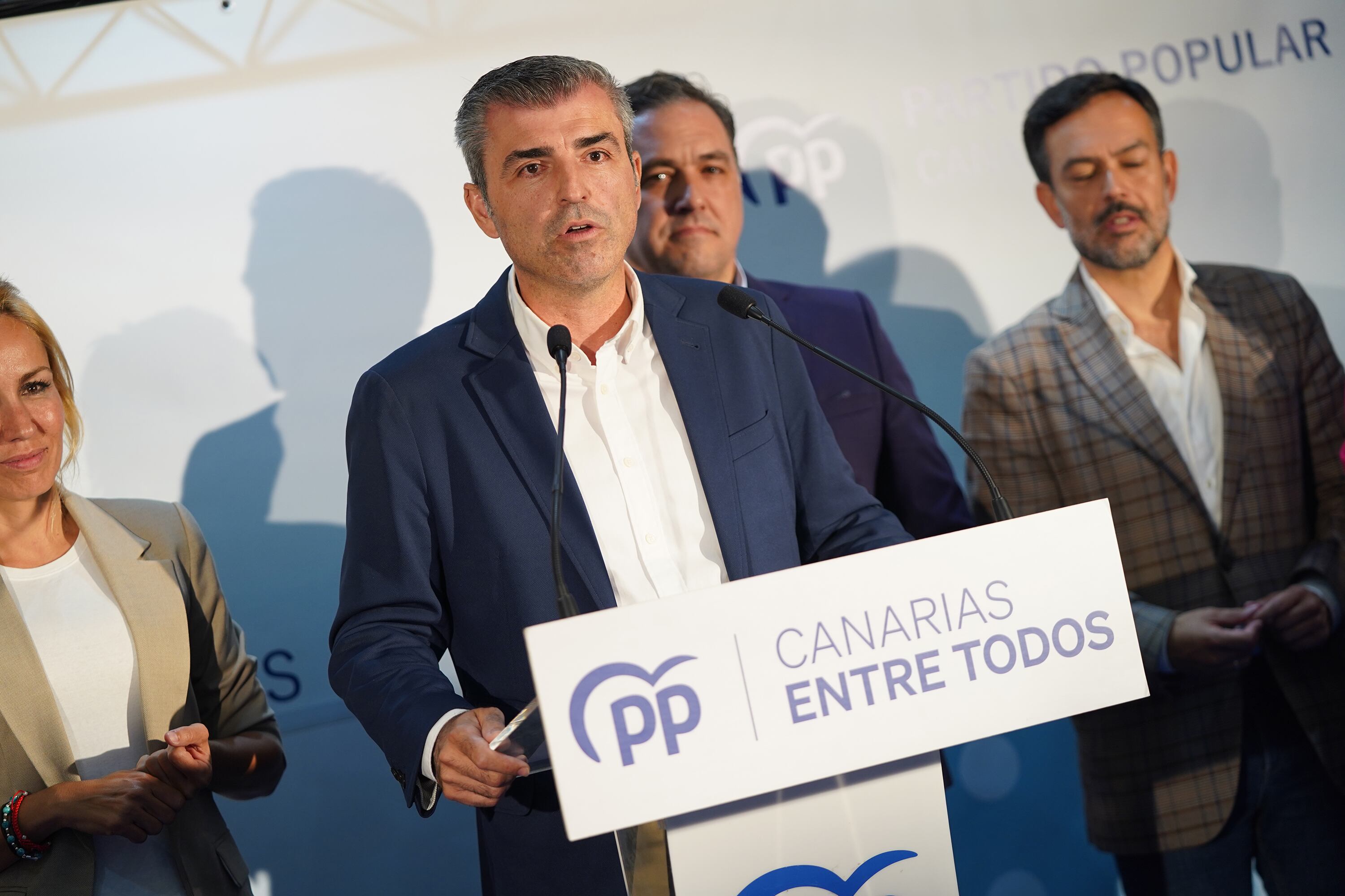 Manuel Domínguez, presidente del PP canario