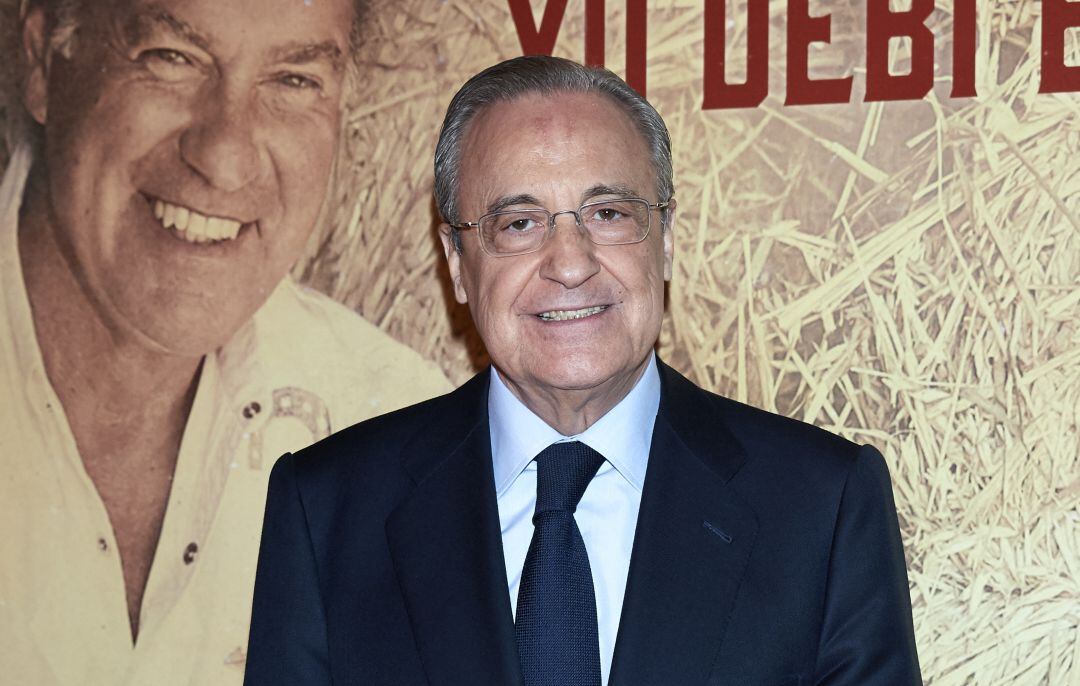 Florentino Pérez en un concierto de Bertín Osborne, en 2019