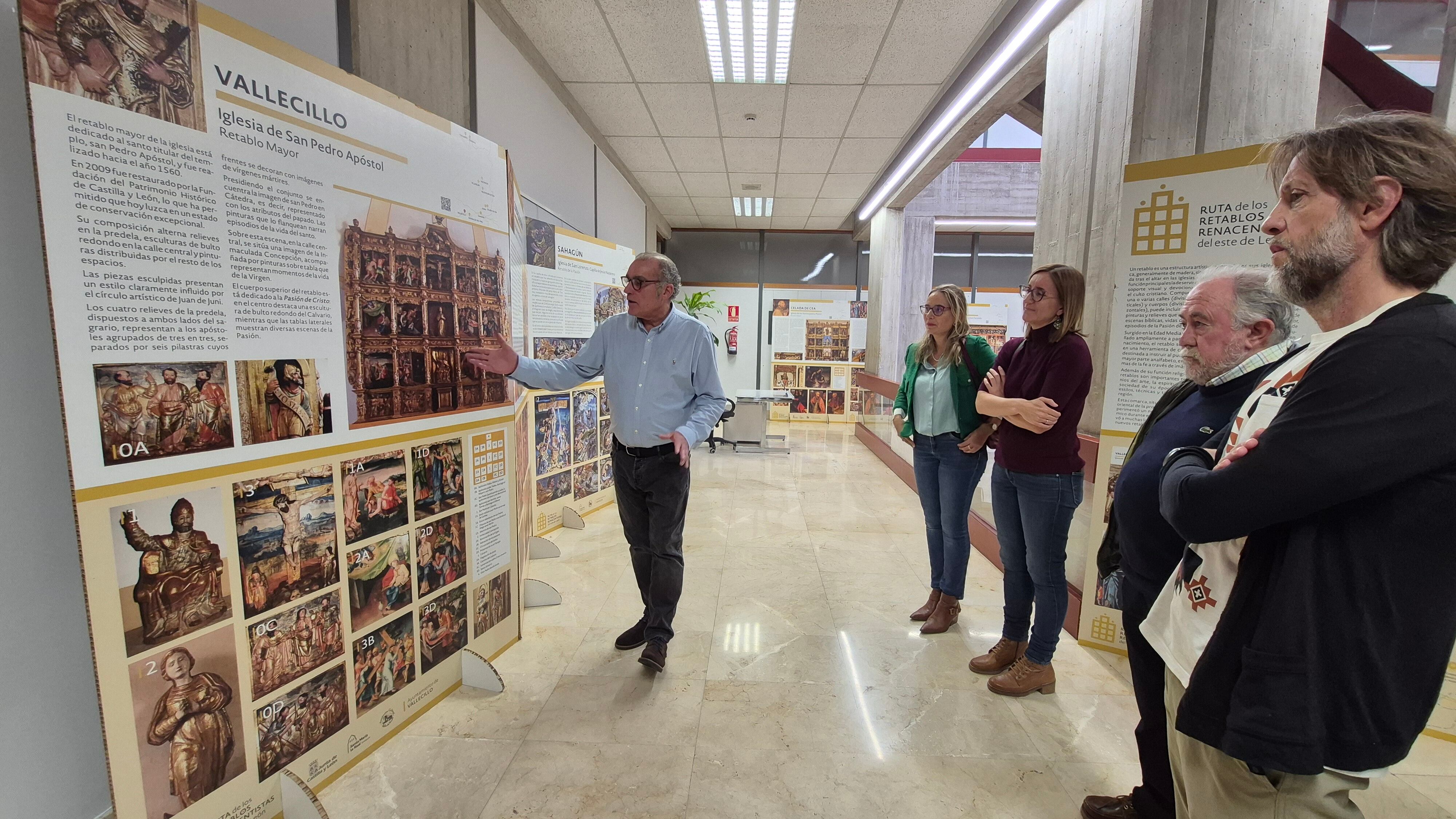 Los "retablos renacentistas del Este de León" desembarcan en Palencia