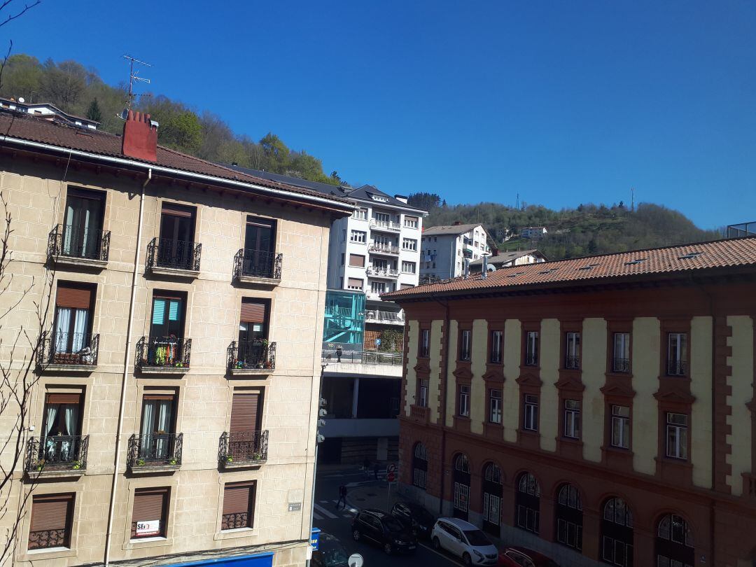 Imagen del ala oeste del Ayuntamiento de Eibar