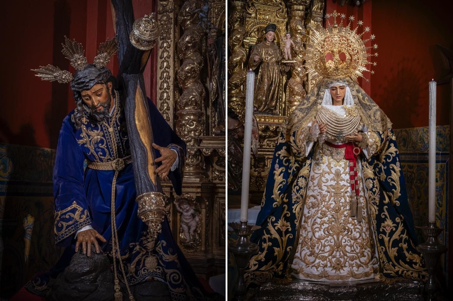 Cristo de las Tres Caídas y Nuestra Señora de la Esperanza de Triana