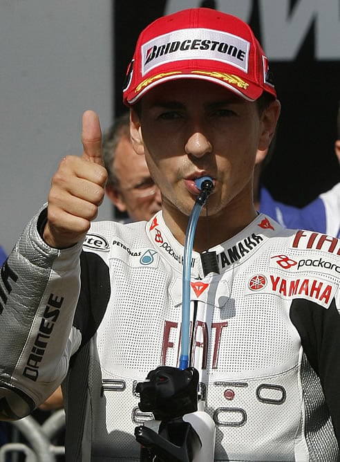 Jorge Lorenzo, firme candidato para llevarse el triunfo en Estoril