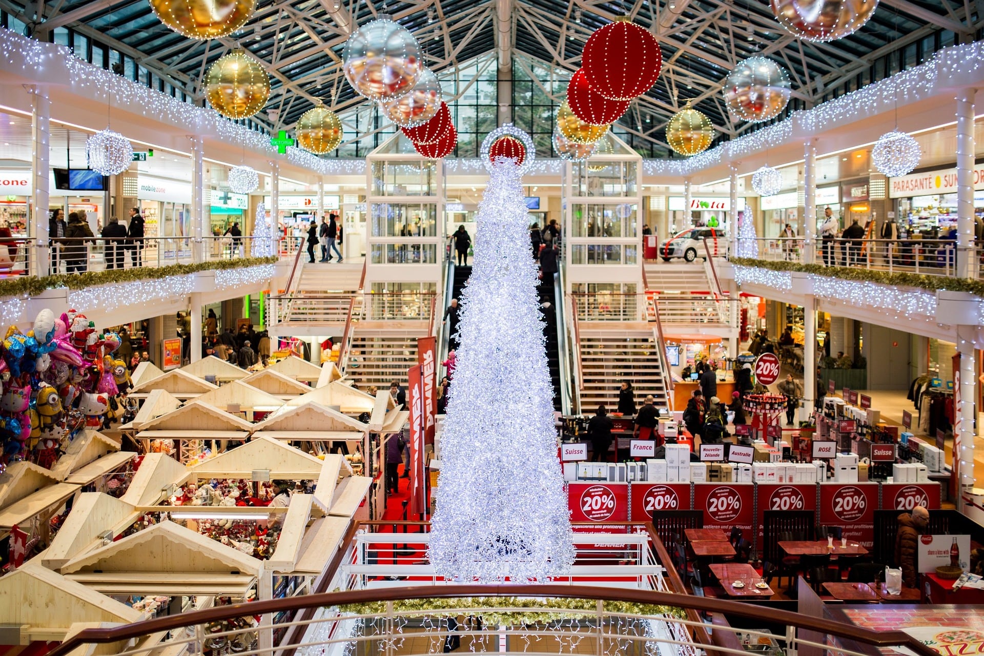 Imagen de un centro comercial