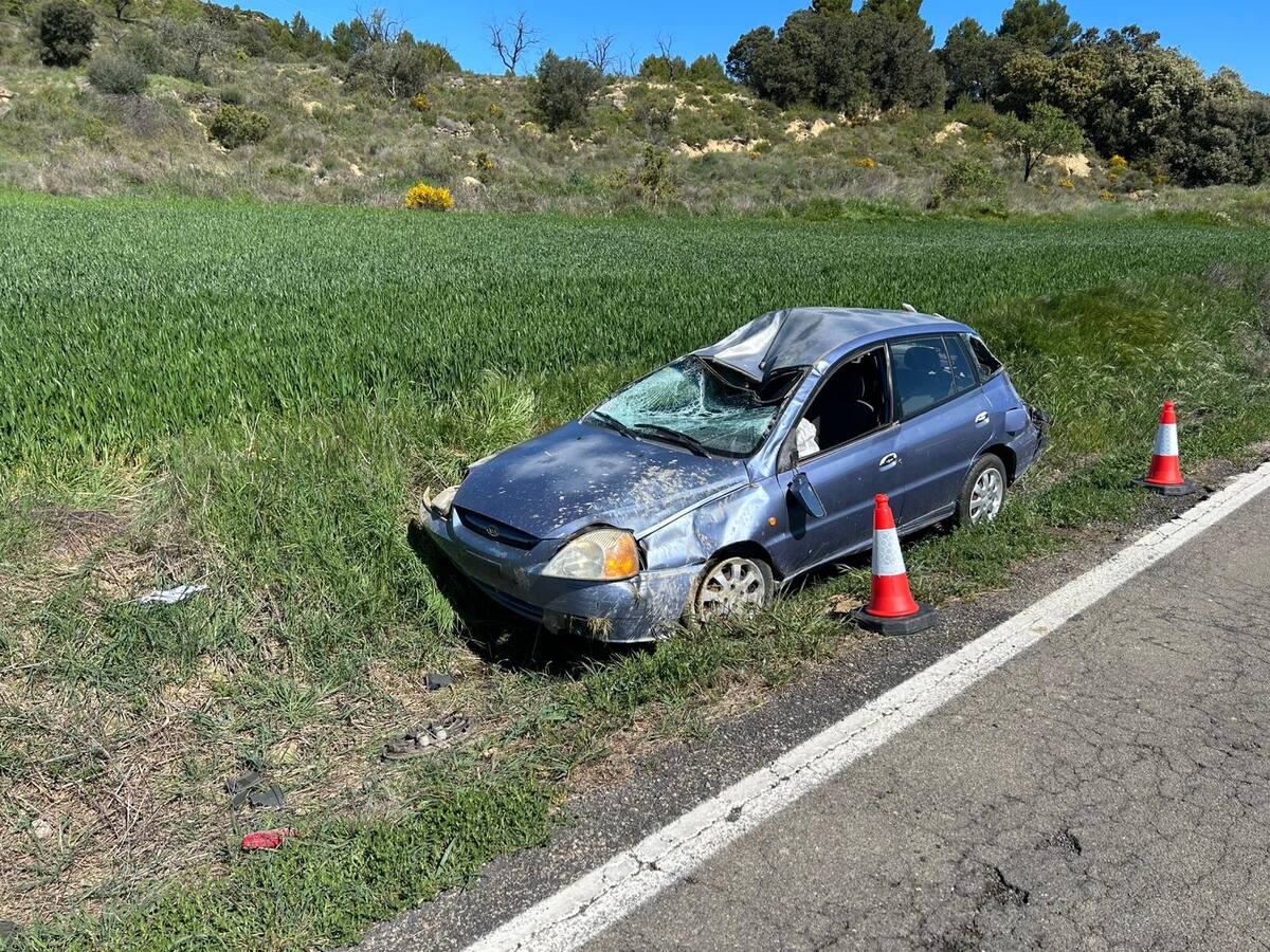 Un nuevo accidente en la A-125 reaviva las quejas de los usuarios