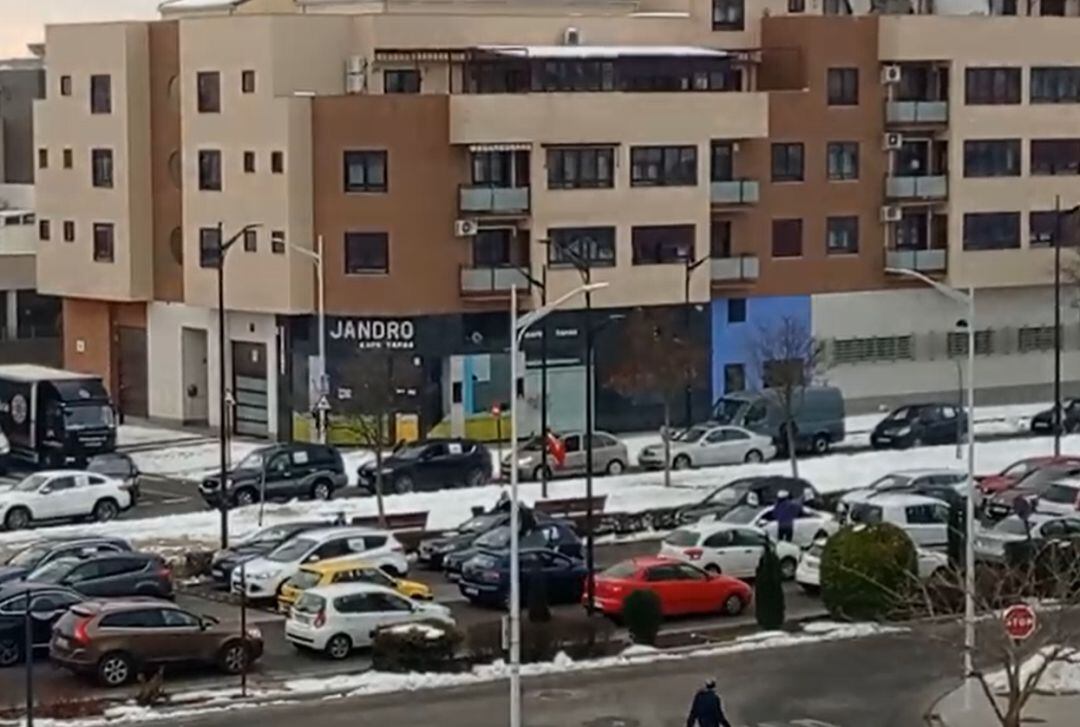 Imagen de la protesta