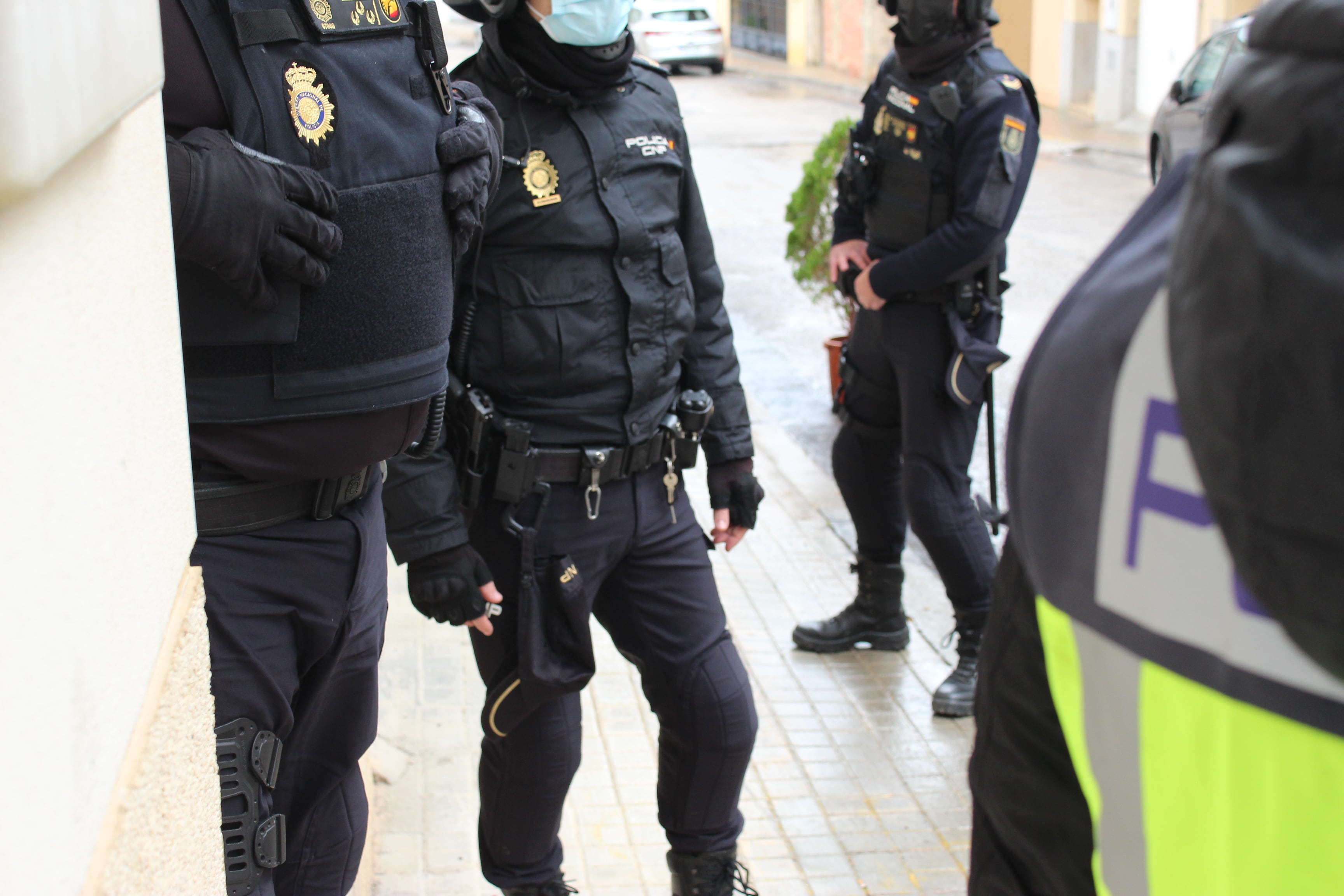 Agentes de la Policía Nacional en una imagen de archivo.