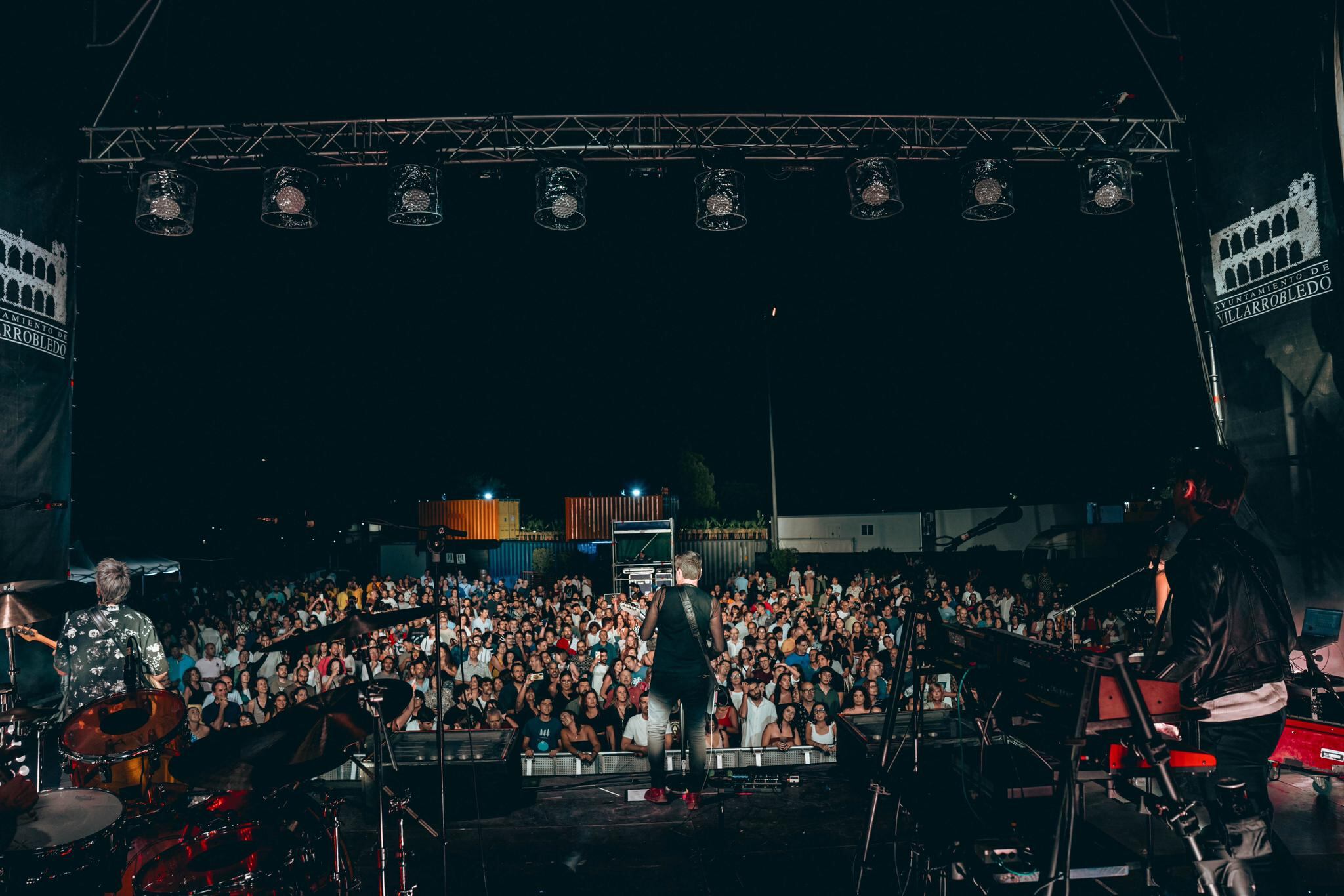 Actuación de Dorian en &#039;Villarrobledo Suena&#039;, dentro del recinto ferial