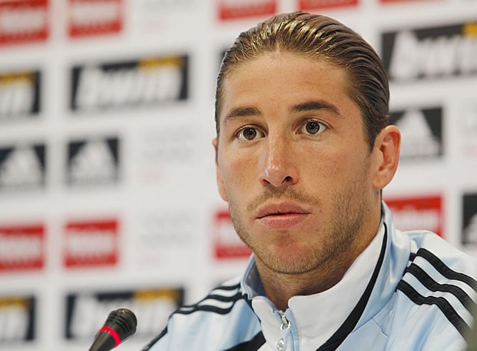 Sergio Ramos, en rueda de prensa