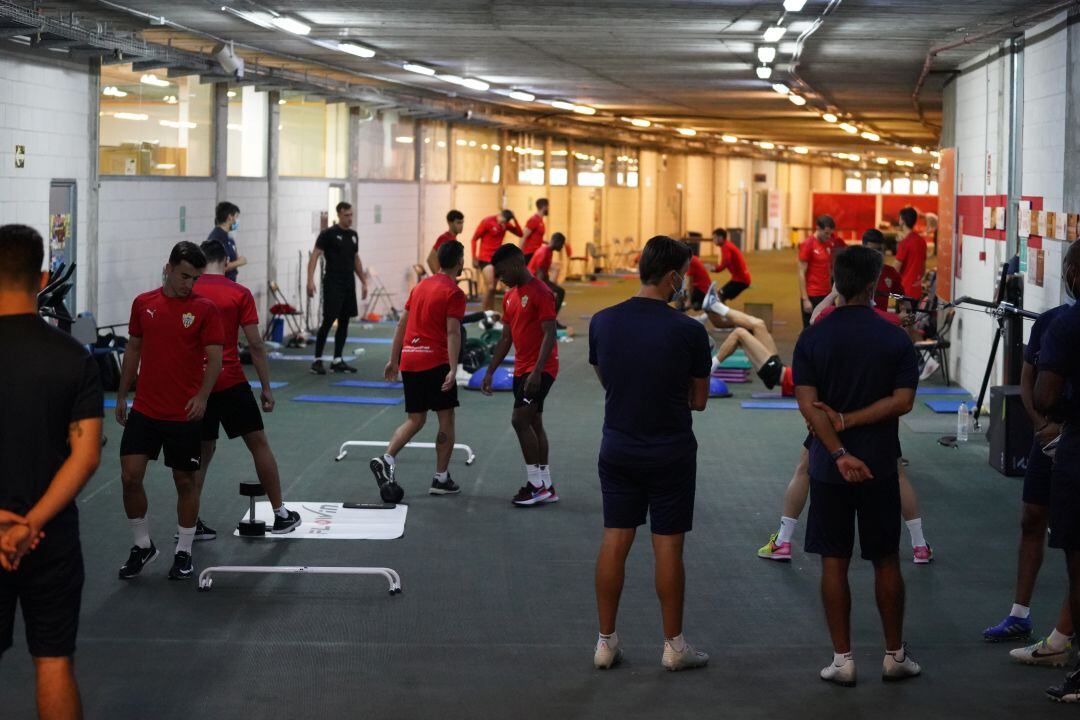 El Almería tiene una plantilla prácticamente renovada.