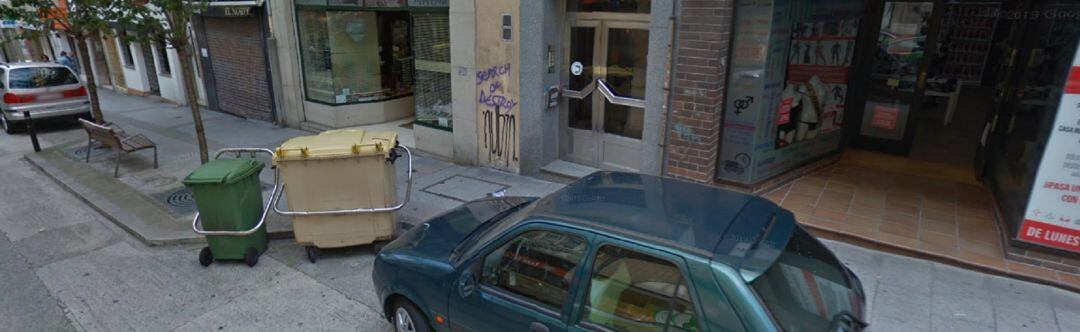 Calle del barrio Agra del Orzán, A Coruña