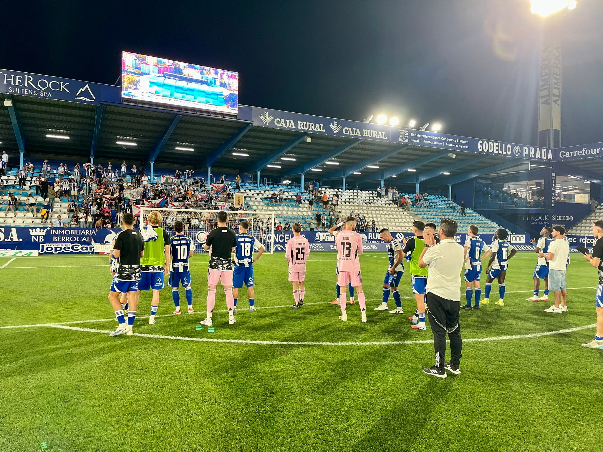 El conjunto berciano se vio superado por el Deportivo Guadalajara