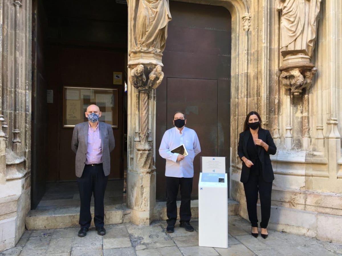 Un 'cepillo digital' en la Colegiata de Gandia