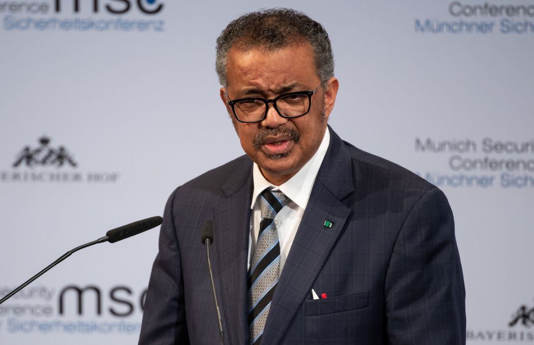 El director general de la Organización Mundial de la Salud (OMS), Tedros Adhanom Ghebreyesus.