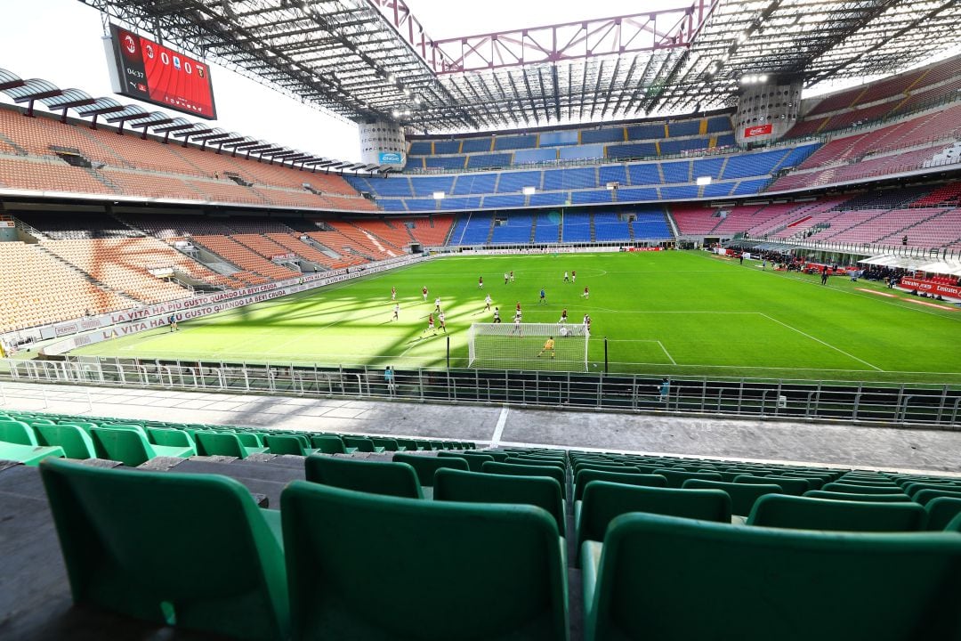 El estadio Giuseppe Meazza de San Siro,