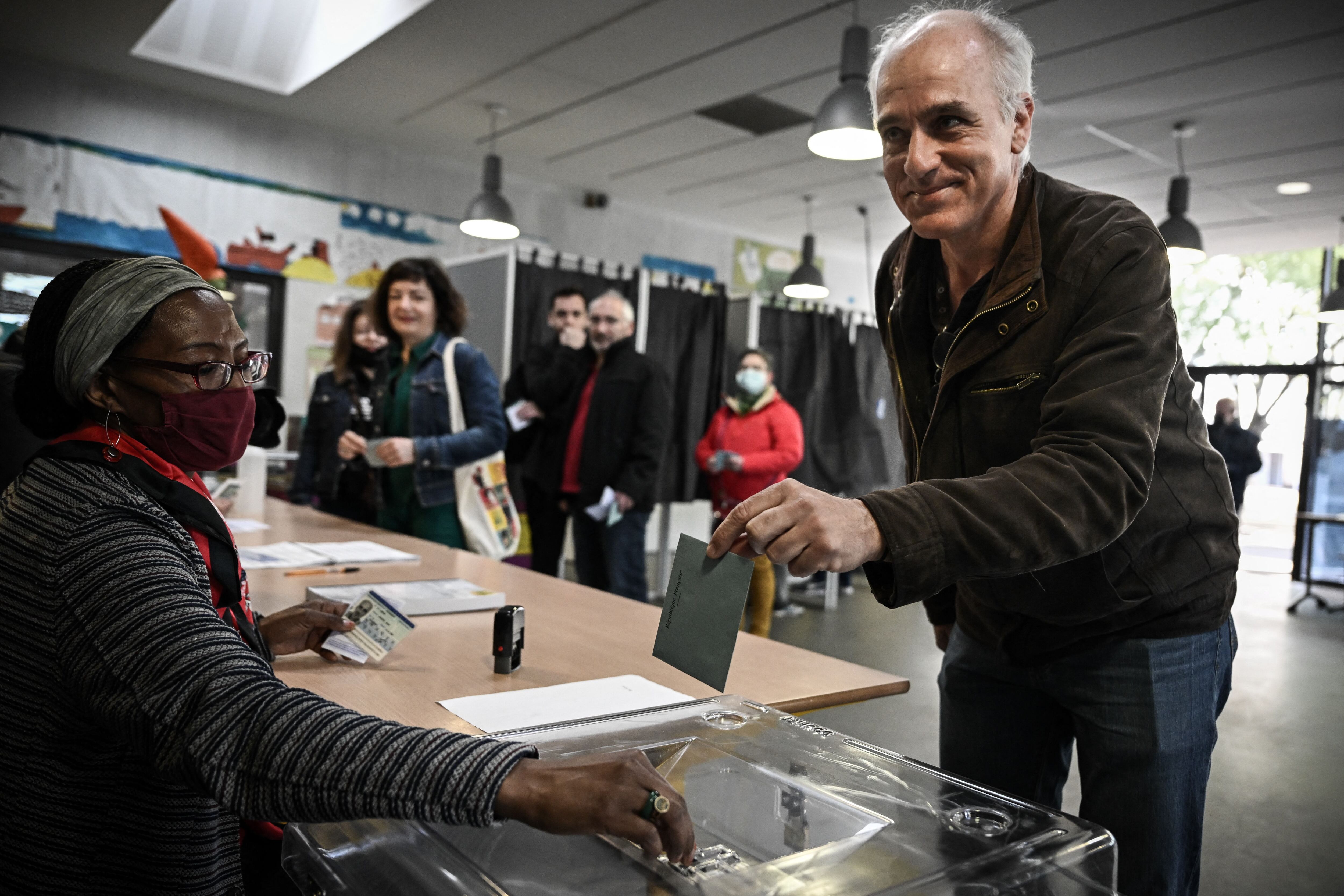 El candidato de la extrema izquierda, Phillip Poutou.