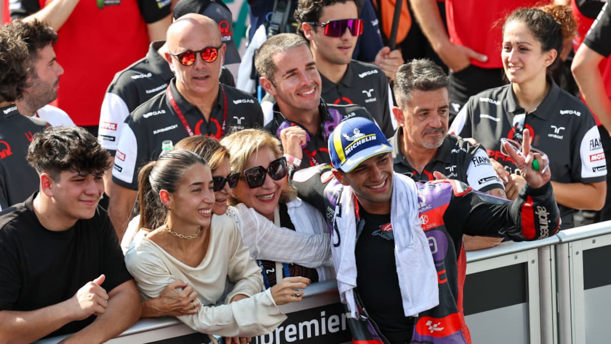 La madre de Jorge Martín reivindica a su hijo tras ser campeón del mundo: "En Ducati han sido injustos con él"