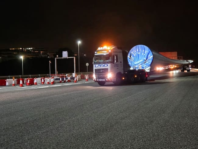 La operativa programada prevé el paso de seis convoyes de vehículos especiales entre octubre y noviembre