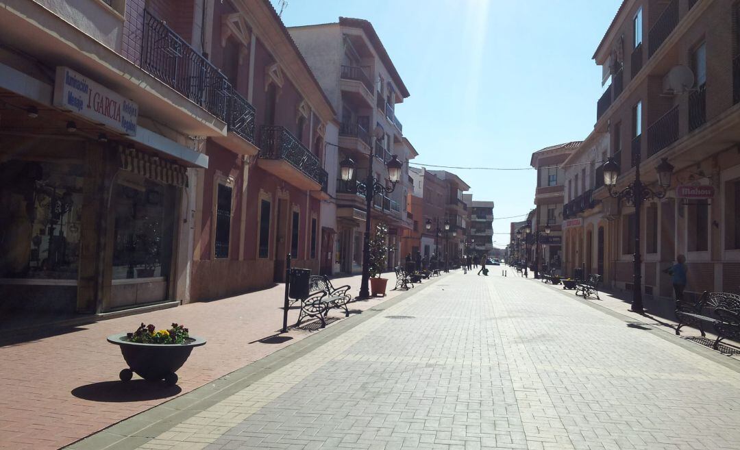 Imagen de archivo de una de las calles de Moral de Calatrava (Ciudad Real) 