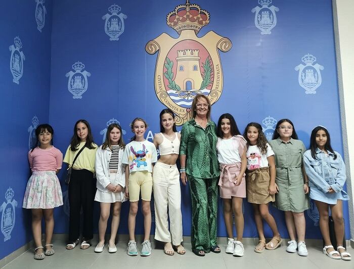 Corte infantil de la Feria Real