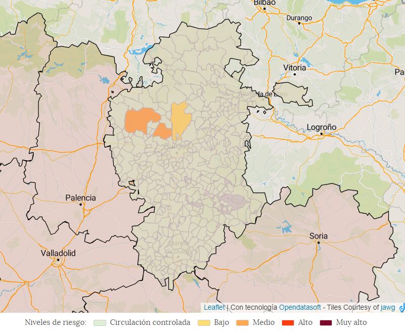 Primera semana en tres años con todos los municipios de la comarca libres de riesgo epidemiológico por covid