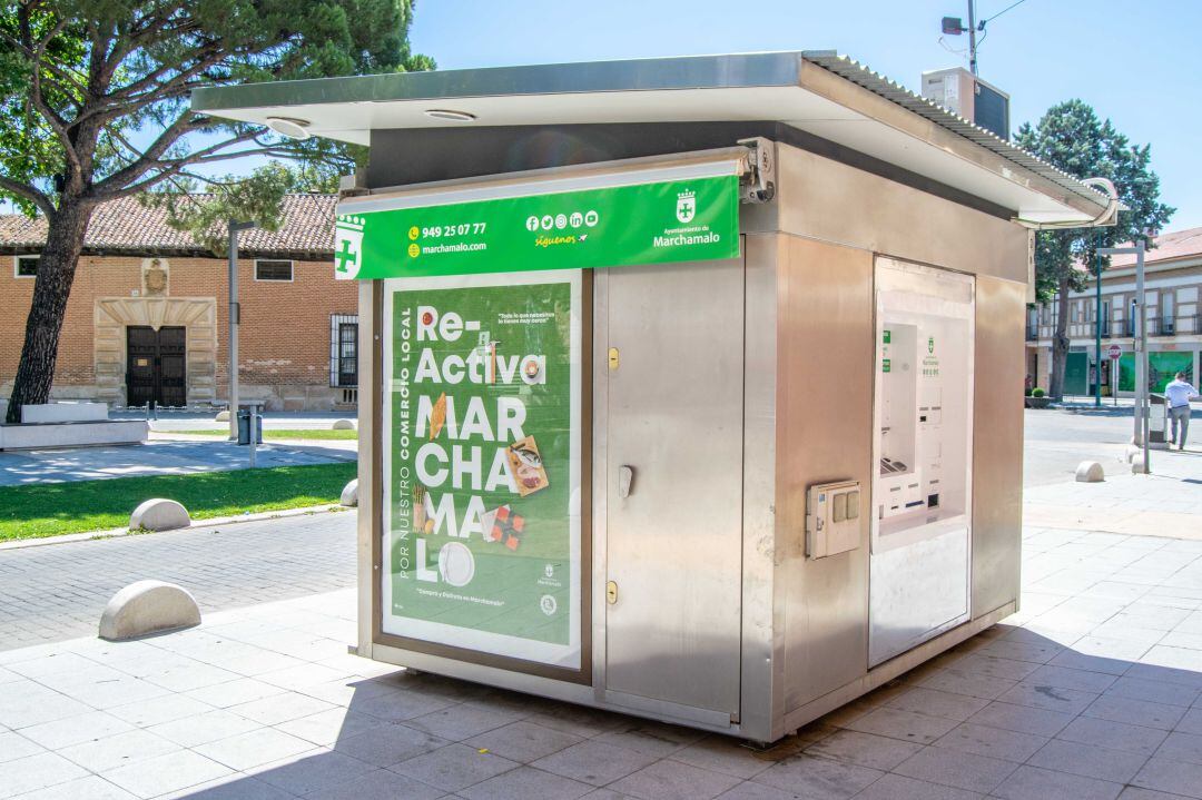 Cajero Ciudadano instalado en el kiosco